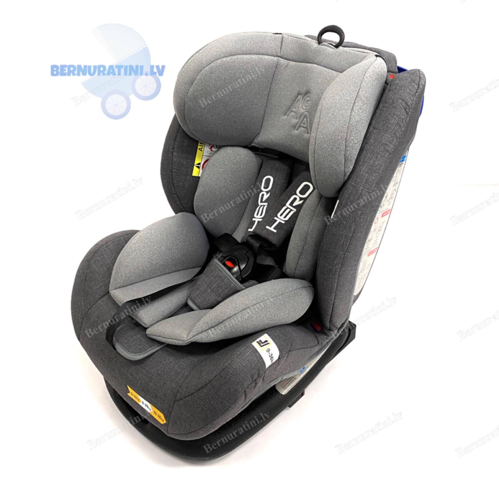 Auto sēdeklis līdz0-36 kg hero isofix